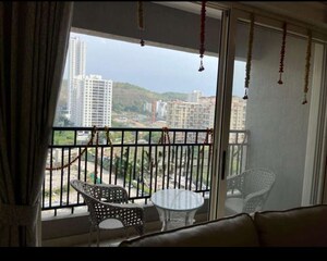 Living Room in 2 BHK Apartment at Baner – for Rent