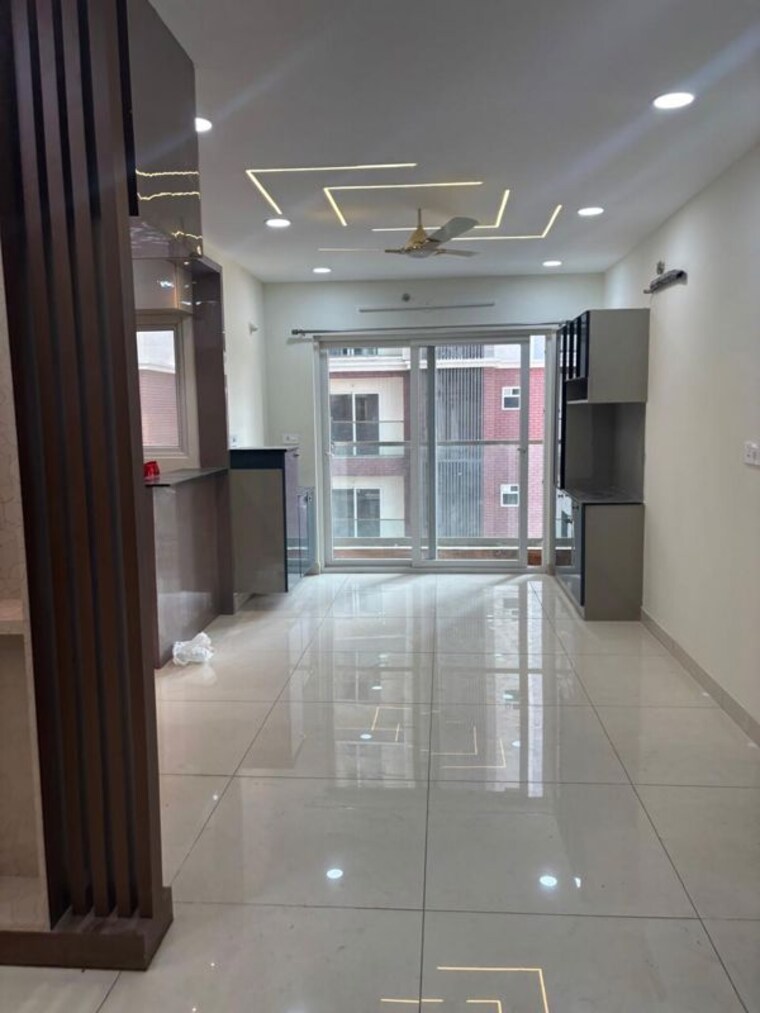 Kitchen, hallmark-skyrena 3 Bedroom 1960 Sq.Ft. Apartment In Narsingi Hyderabad 9744567