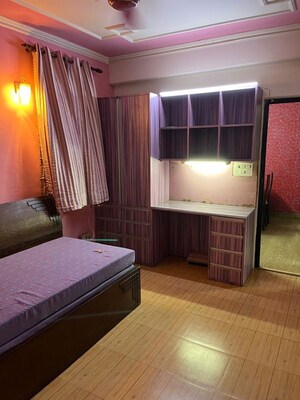 Bedroom in 3 BHK Apartment at Karamyogi Apartments, Sector 10a – for Sale