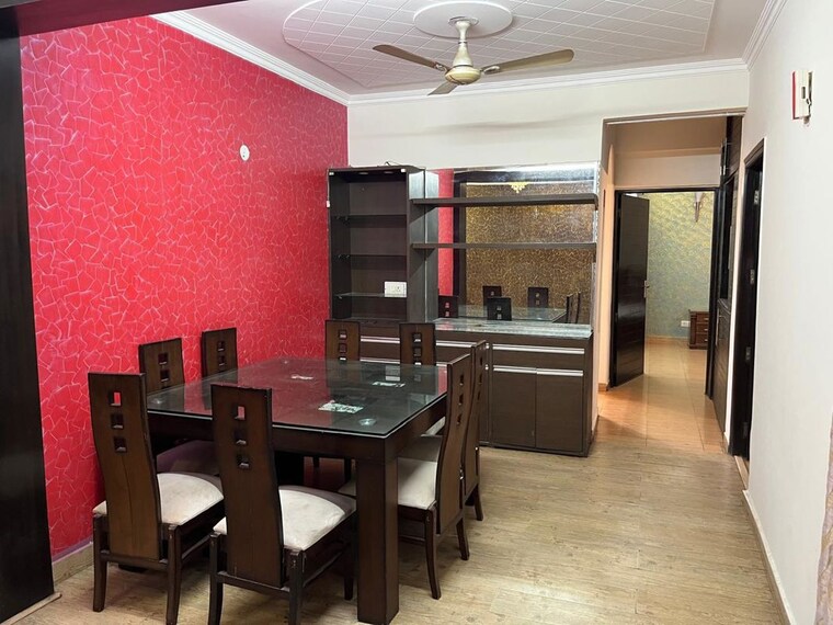 Dining area, karamyogi-apartments 3 Bedroom 1800 Sq.Ft. Apartment In Sector 10a Gurgaon 9744502