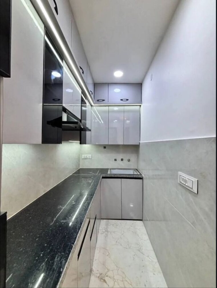 Kitchen, uttam nagar 2.5 Bedroom 458 Sq.Ft. Builder Floor In Uttam Nagar Delhi 9744800