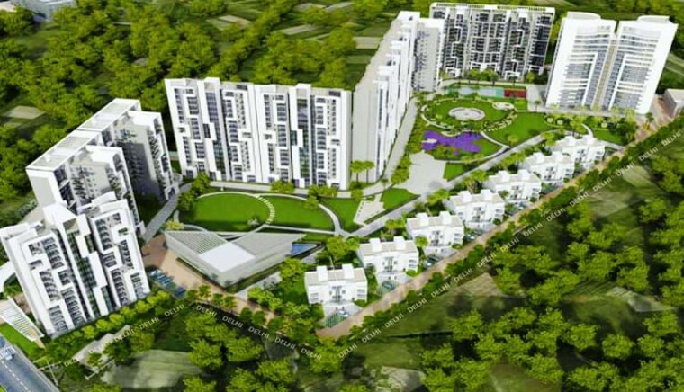 Exterior View, kashish-manor-one-villas 2 Bedroom 1455 Sq.Ft. Apartment In Sector 111 Gurgaon 9744698