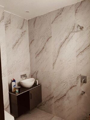 Bathroom in 3 BHK Builder Floor at Pir Machalla – for Rent