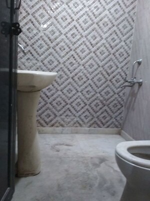 Bathroom in 1 BHK Builder Floor at Neb Sarai – for Rent