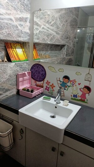 Bathroom in 3 BHK Apartment at Dosti Ambrosia, Wadala East – for Sale