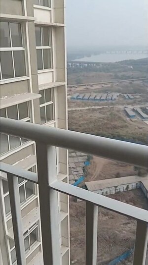 Balcony in 2 BHK Apartment at Lodha Amara, Kolshet Road – for Rent