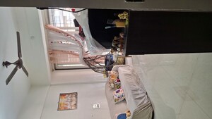 Living Room in 1 BHK Apartment at Mahavir Neelkanth Majestic, Ulwe Sector 18 – for Rent