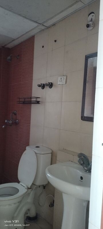 Bathroom in 3 BHK Apartment at Mahagun Mywoods, Sector 16c Greater Noida – for Rent