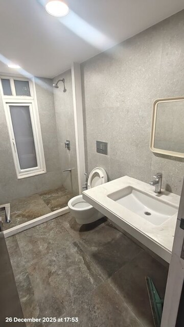 Bathroom in 2 BHK Apartment at Jyoti CHS Santacruz East, Santacruz East – for Rent