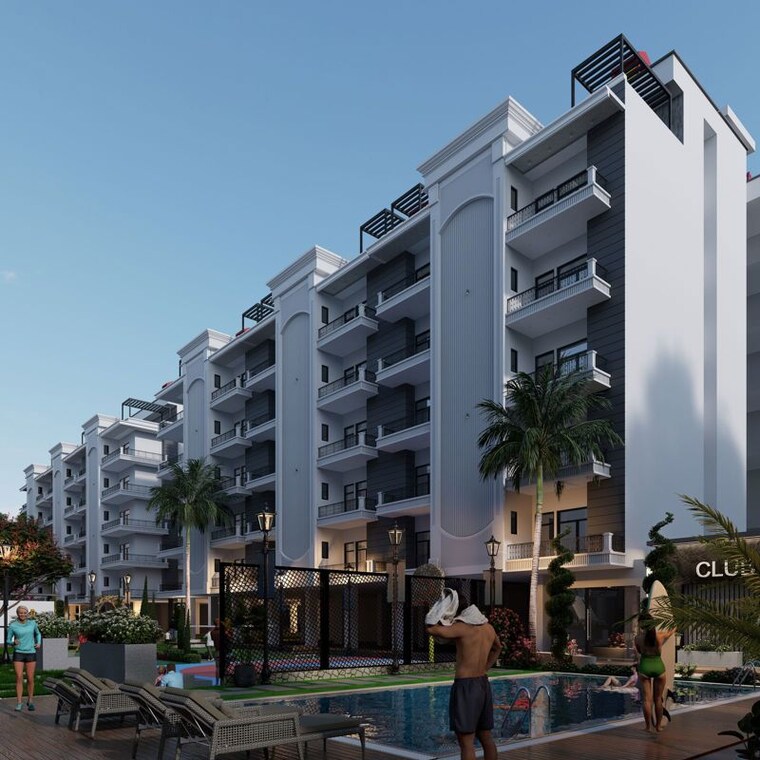 Exterior View, khodna khurd 2.5 Bedroom 1200 Sq.Ft. Builder Floor In Khodna Khurd Greater Noida 9725606