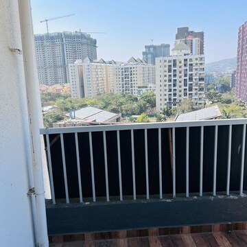 Balcony in 3 BHK Apartment at Mohannagar CHS, Veerabhadra Nagar – for Sale