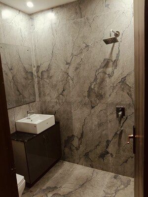 Bathroom in 3 BHK Builder Floor at Pir Machalla – for Rent