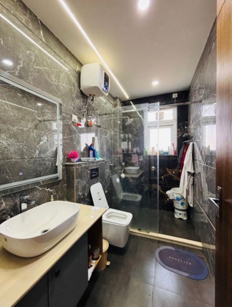 Master Bedroom, ansal-api-esencia 3 Bedroom 2200 Sq.Ft. Builder Floor In Sector 67 Gurgaon 9745709