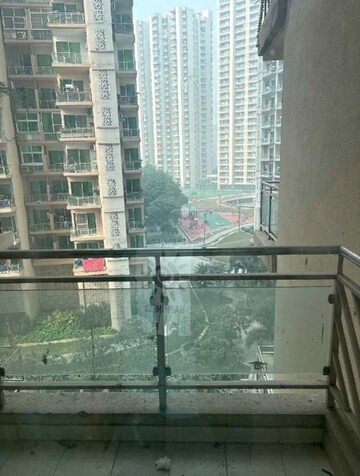 Balcony in 3 BHK Apartment at Amrapali Leisure Valley – for Rent