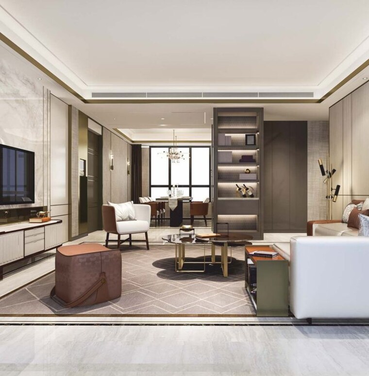 Living Room, salisbury park 3 Bedroom 1084 Sq.Ft. Apartment In Salisbury Park Pune 9746085