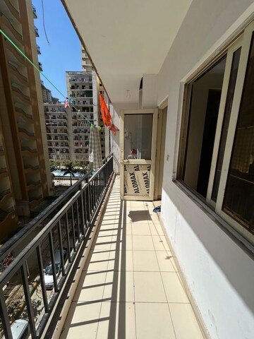 Balcony in 3.5 BHK Apartment at Aims Golf City, Sector 75 – for Rent