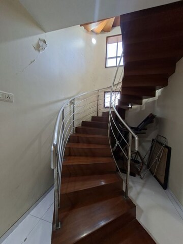 Staircase in 4 BHK Penthouse at Kharghar Landmark CHS, Kharghar – for Rent