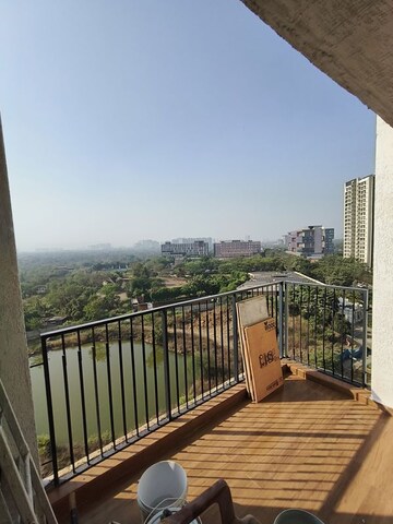Balcony in 2 BHK Apartment at Lodha Lakeshore Greens, Dombivli East – for Rent