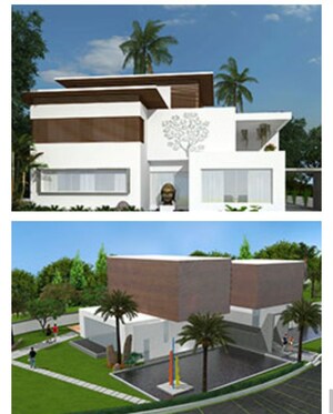 5 BHK Villa – Exterior View View at Jayabheri Temple Tree Hyderabad, Narsingi - for Rent