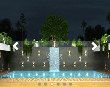 Swimming Pool in 5 BHK Villa at Jayabheri Temple Tree Hyderabad, Narsingi – for Rent