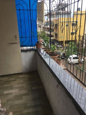 Balcony in 1 BHK Apartment at Lila Park, Anand Nagar Chinchwad – for Rent