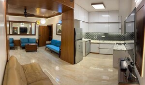 Living Room in 3 BHK Apartment at Camelot Society, Viman Nagar – for Rent