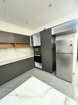 Kitchen in 4 BHK Builder Floor at Sector 55 – for Rent