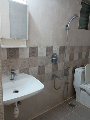 Bathroom in 2 BHK Apartment at Salarpuria Sattva Exotic, Kogilu – for Rent