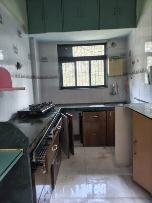 Kitchen in 2 BHK Apartment at Noor CHS, Vashi Sector 9 – for Rent