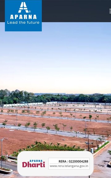  Plot For Sale in Aparna Dharti, Dundigal