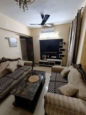 Living Room in 2 BHK Apartment at Supertech Cape Town, Sector 74 – for Rent