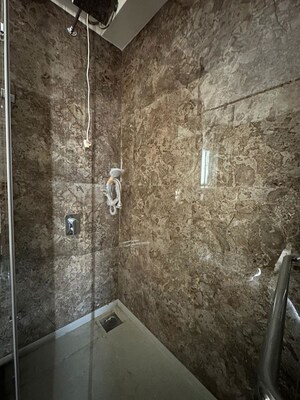 Bathroom in 2 BHK Apartment at LnT Crescent Bay T3, Parel – for Rent