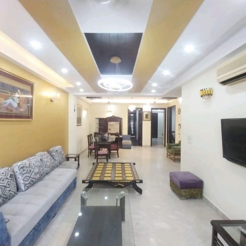 2 BHK + Pooja Room Builder Floor For Rent in Saket