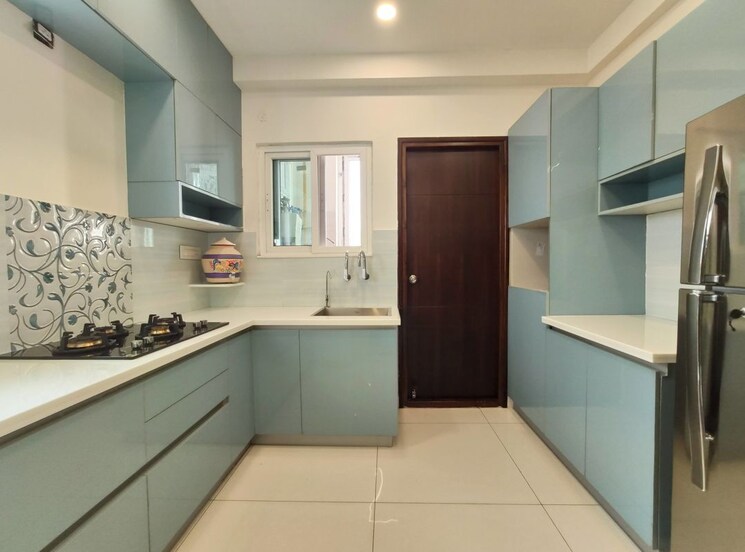 Kitchen, honer-vivantis 3 Bedroom 1495 Sq.Ft. Apartment In Gopanpally Hyderabad 9747256