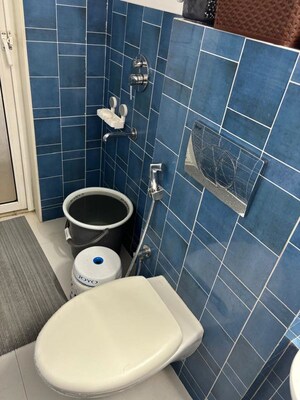 Bathroom in 2 BHK Apartment at Lodha Amara, Kolshet Road – for Rent