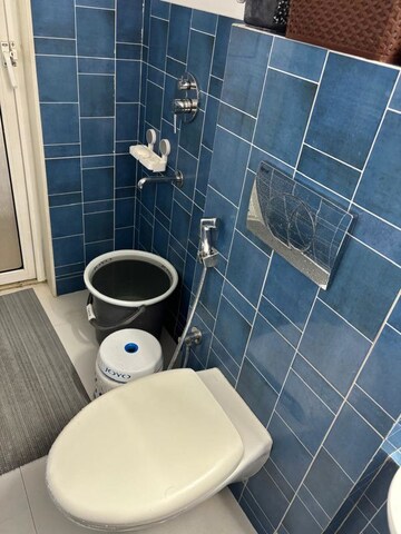 Bathroom in 2 BHK Apartment at Lodha Amara, Kolshet Road – for Rent