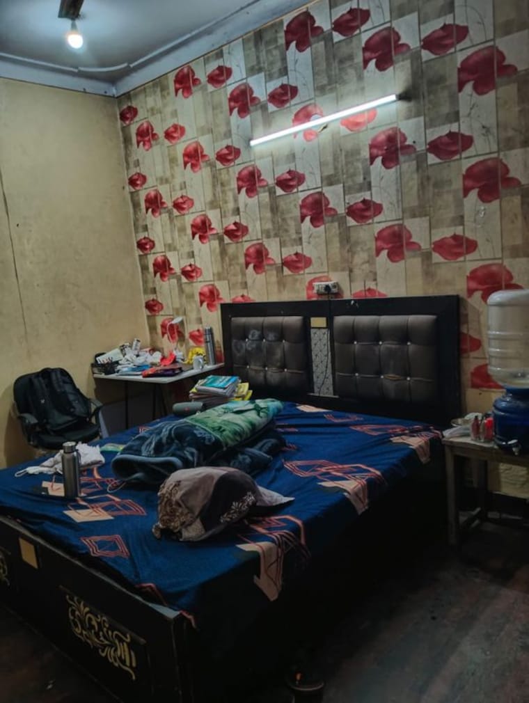 Bedroom, burari 1 Bedroom 350 Sq.Ft. Builder Floor In Burari Delhi 9688875