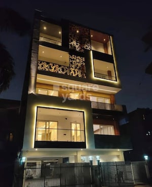 4 BHK Builder Floor – Exterior View View at Sushant Lok I - for Sale