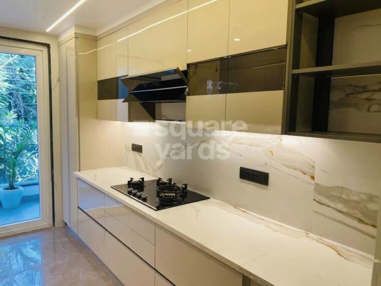 Kitchen, sushant lok i 4 Bedroom 2378 Sq.Ft. Builder Floor In Sushant Lok I Gurgaon 9747577
