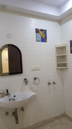 Bathroom in 3 BHK Builder Floor at New Rajinder Nagar – for Sale