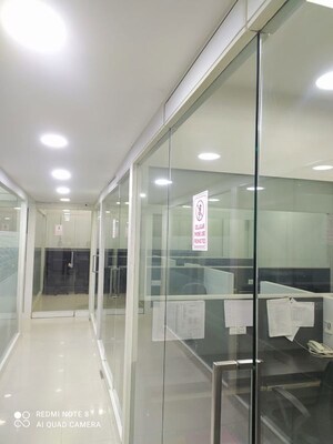 Building Lobby in  Office Space at Iscon Elegance, Prahlad Nagar – for Rent