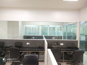 Team Area in  Office Space at Iscon Elegance, Prahlad Nagar – for Rent