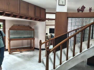 Staircase in 4 BHK Builder Floor at Anand Niketan – for Rent