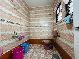 Bathroom in 3 BHK Villa at Kudale Patil Township, Vadgaon Budruk – for Sale