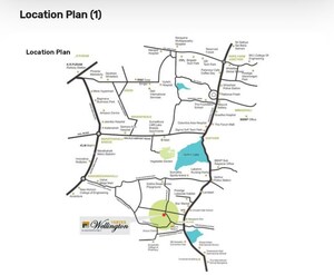 2 BHK Apartment – Map Location View at Gunjur - for Sale