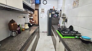 Kitchen in 2 BHK Apartment at Mahim West – for Rent