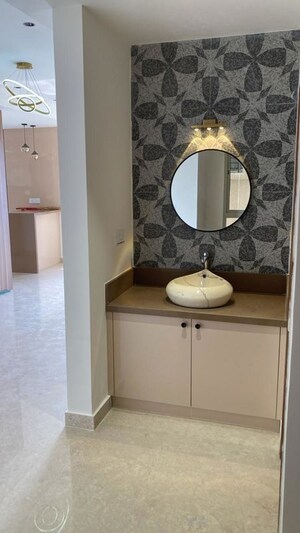 Bathroom in 3 BHK Apartment at Aurobindo Kohinoor, Serilingampally – for Rent