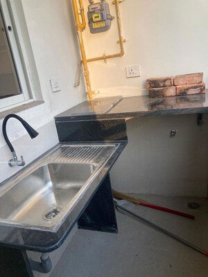 Kitchen in 3 BHK Apartment at Aurobindo Kohinoor, Serilingampally – for Rent