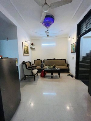 Living Room in 2 BHK Apartment at Saket – for Rent