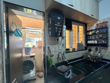 Kitchen in 2 BHK Apartment at GK Silverland Residency Phase 3, Ravet – for Rent